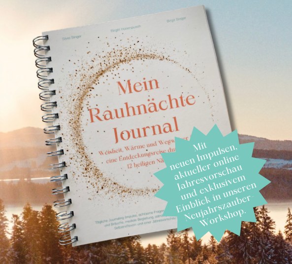 Mein Rauhnächte Journal – Cover des Spiralbuchs